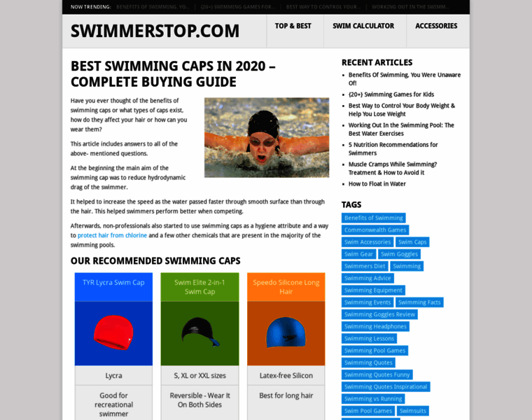 Swimmerstop.com thumbnail