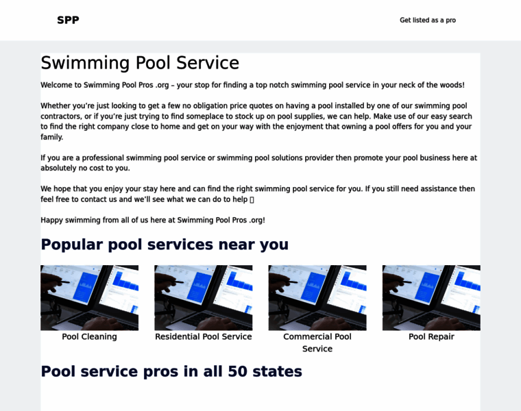Swimmingpoolpros.org thumbnail