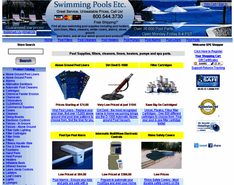 Swimmingpoolsetc.com thumbnail