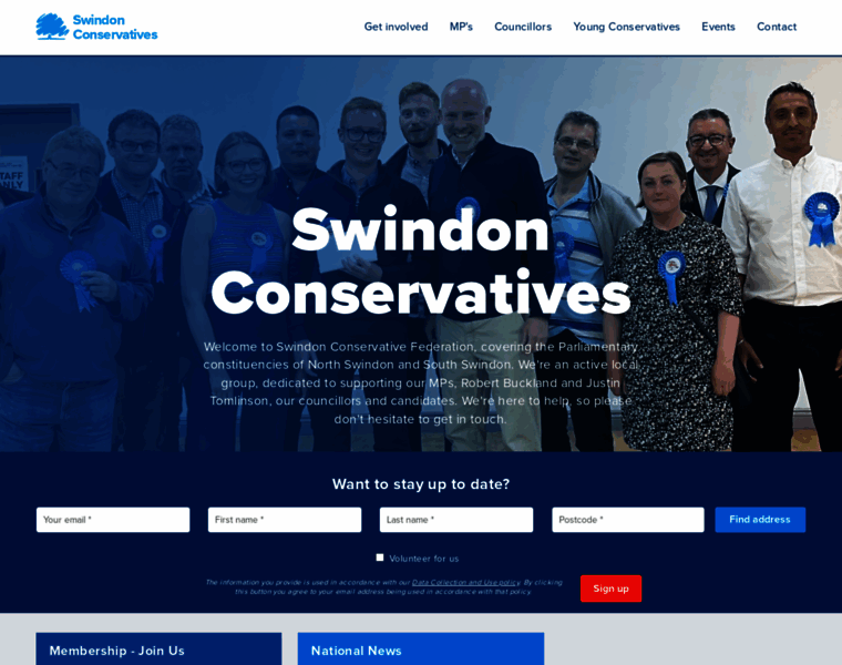Swindonconservatives.com thumbnail