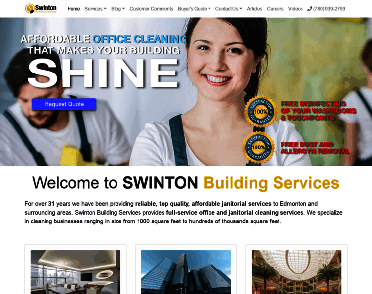 Swintonbuildingservices.com thumbnail