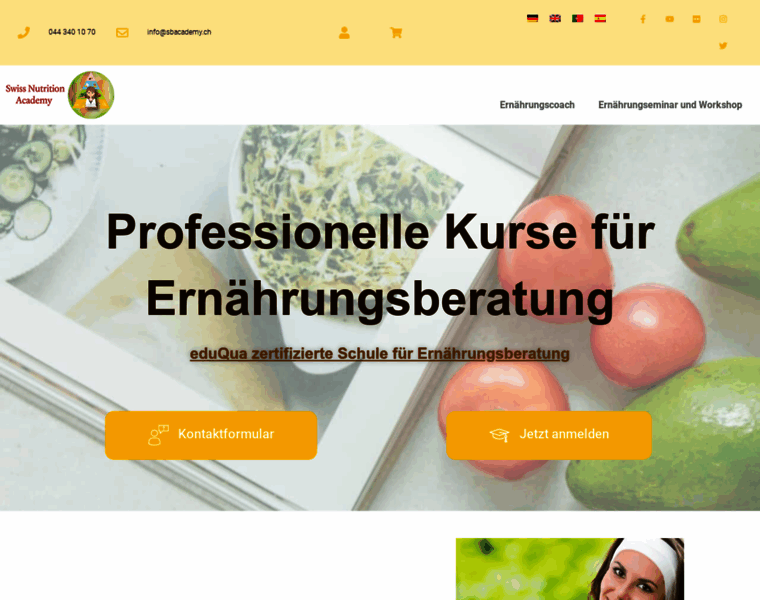 Swiss-nutrition-academy.ch thumbnail
