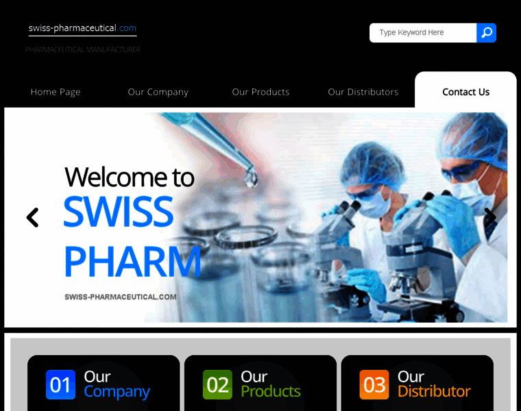 Swiss-pharmaceutical.com thumbnail