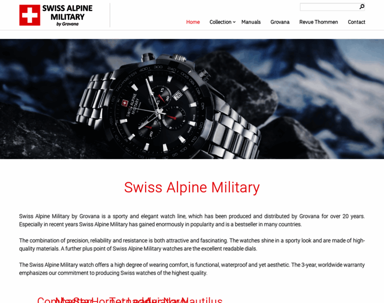 Swissalpinemilitary.ch thumbnail