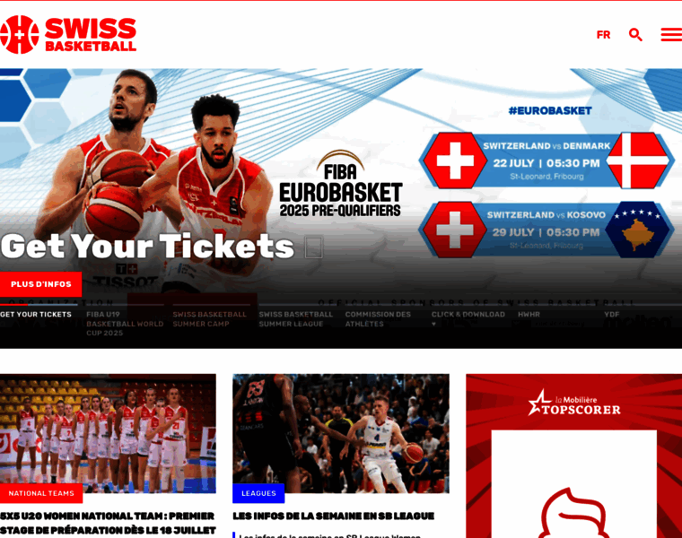 Swissbasketball.ch thumbnail