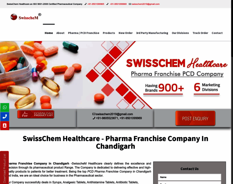 Swisschem.in thumbnail