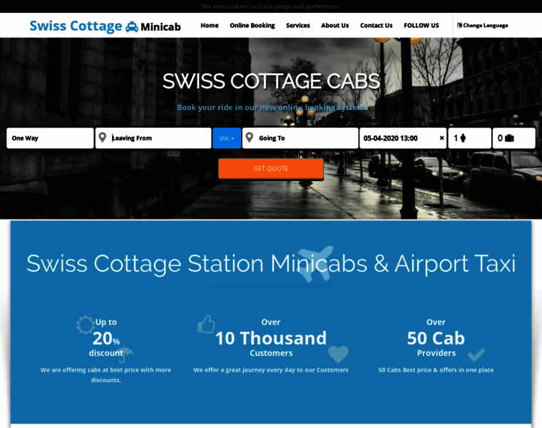 Swisscottage-minicab.co.uk thumbnail