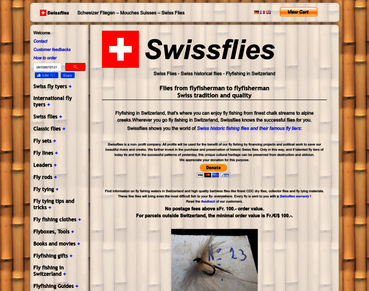 Swissflies.ch thumbnail