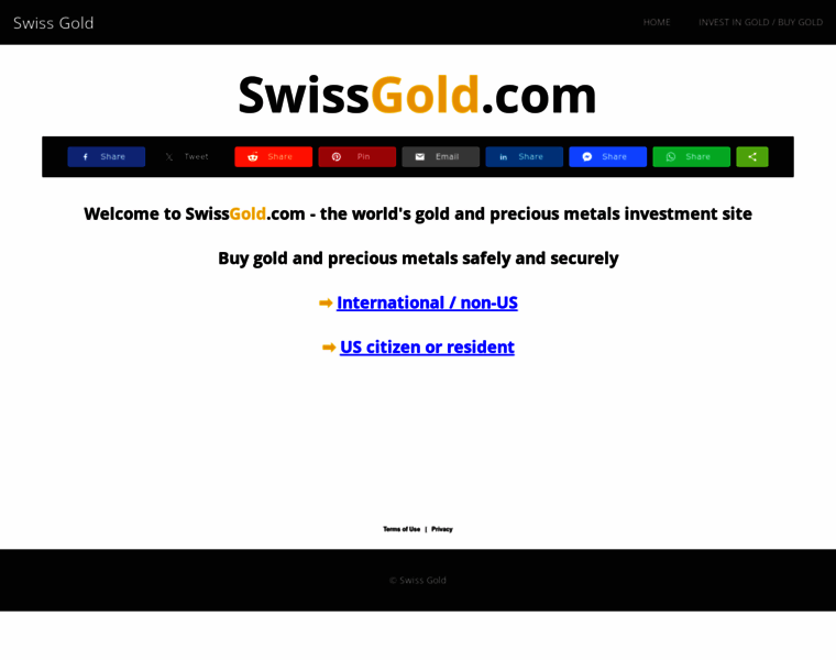 Swissgold.com thumbnail