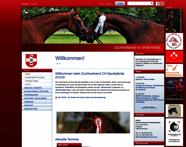 Swisshorse.ch thumbnail