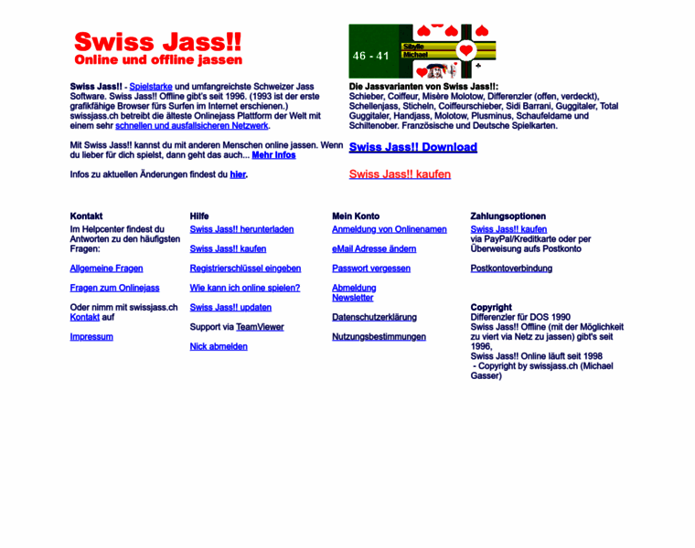 Swissjass.ch thumbnail