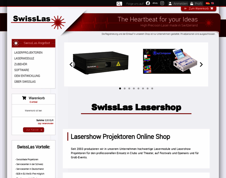 Swisslas-laser.com thumbnail