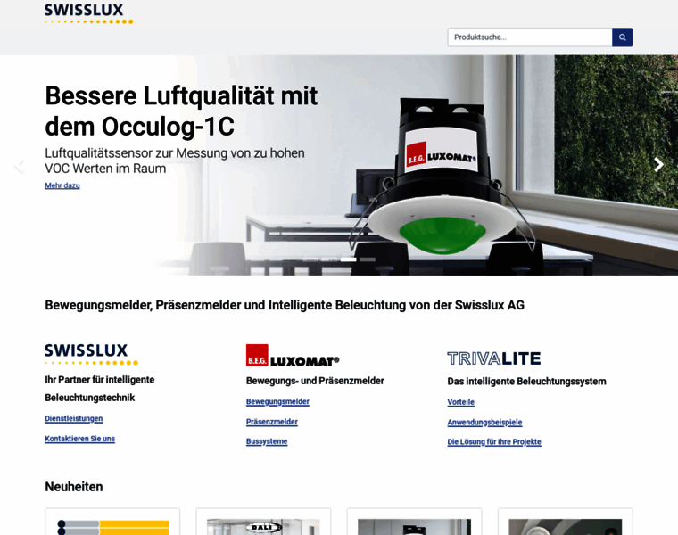 Swisslux.ch thumbnail