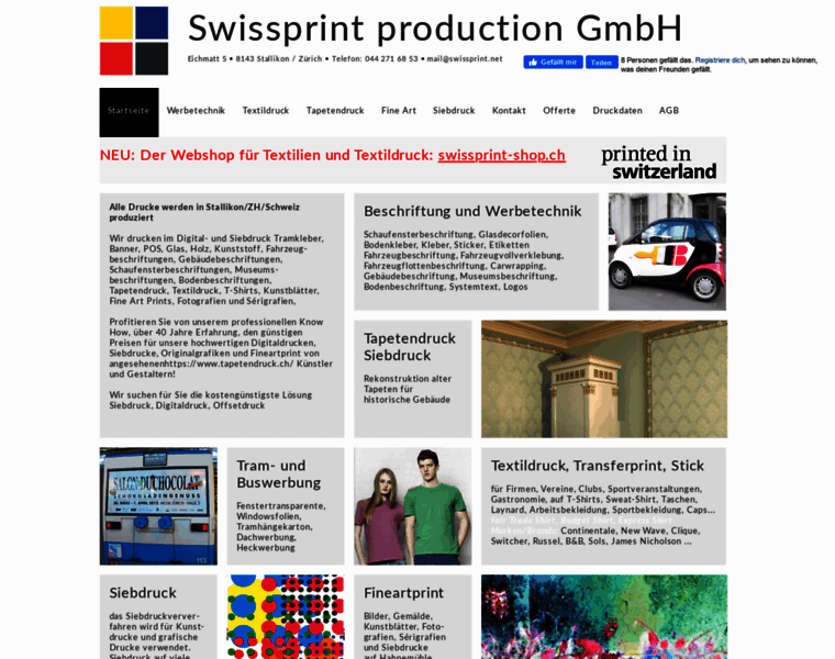 Swissprint.net thumbnail