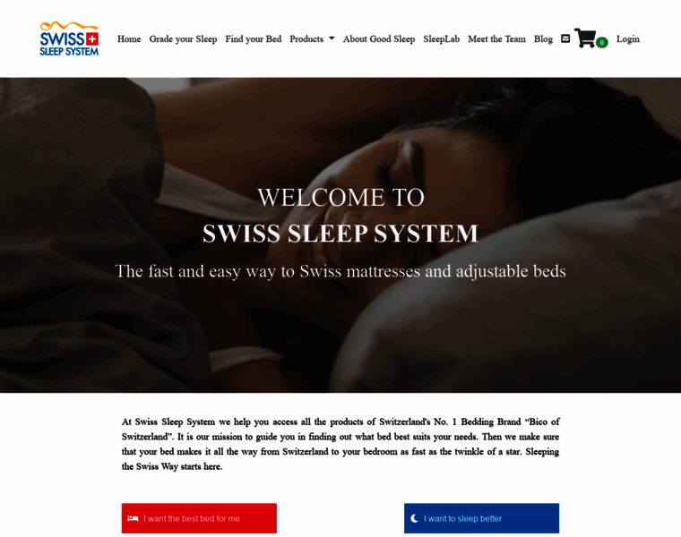Swisssleepsystem.com thumbnail
