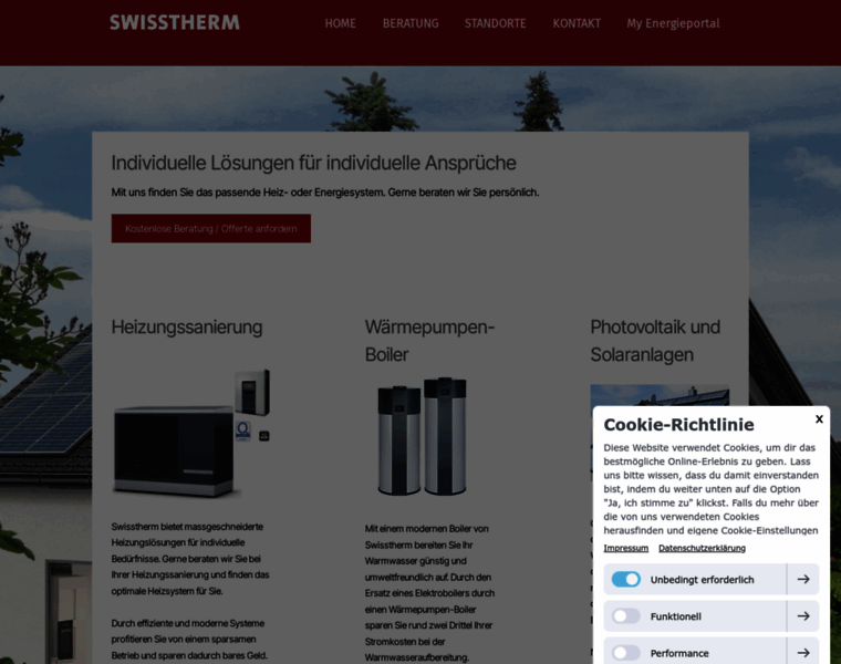 Swisstherm.ch thumbnail