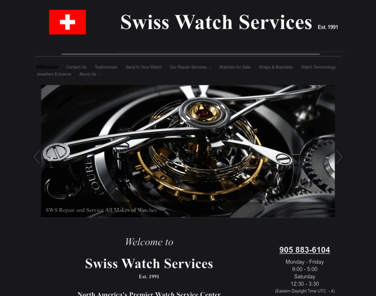 Swisswatchservices.com thumbnail