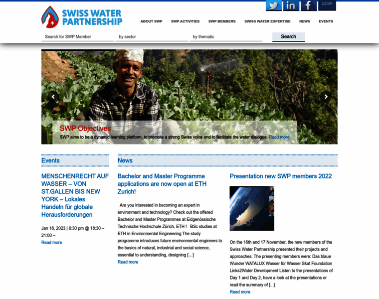 Swisswaterpartnership.ch thumbnail