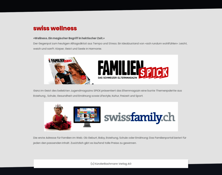 Swisswellness.ch thumbnail
