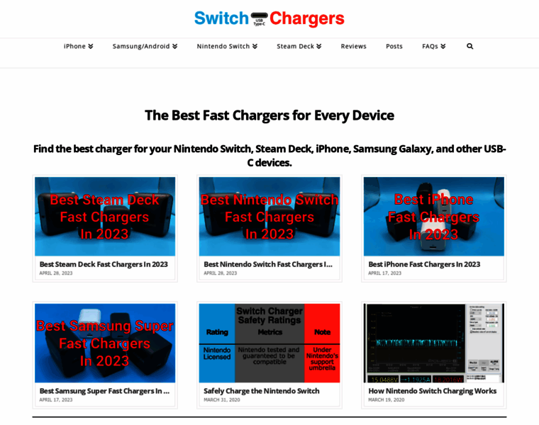 Switchchargers.com thumbnail