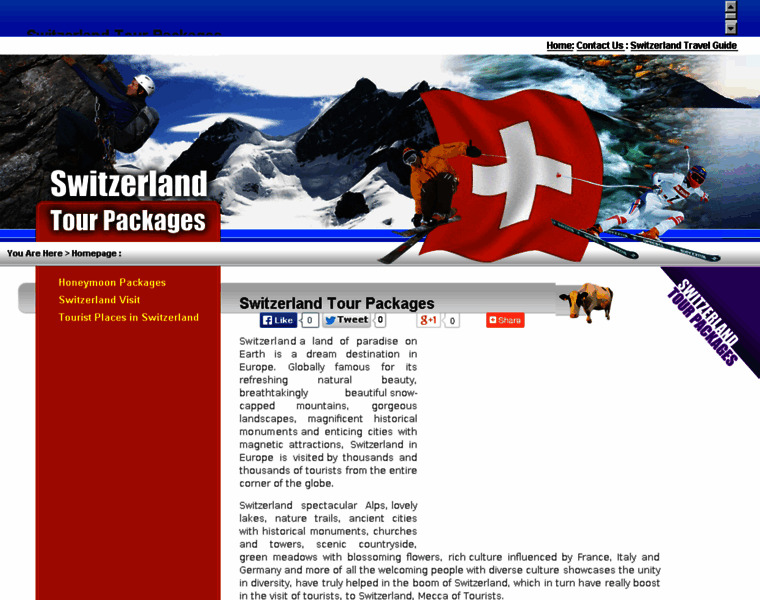 Switzerlandtourpackages.com thumbnail