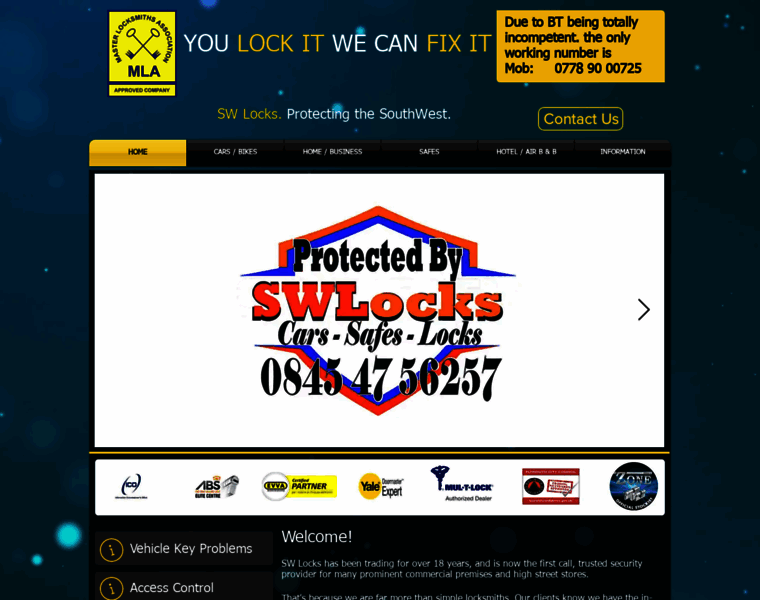 Swlocks.com thumbnail
