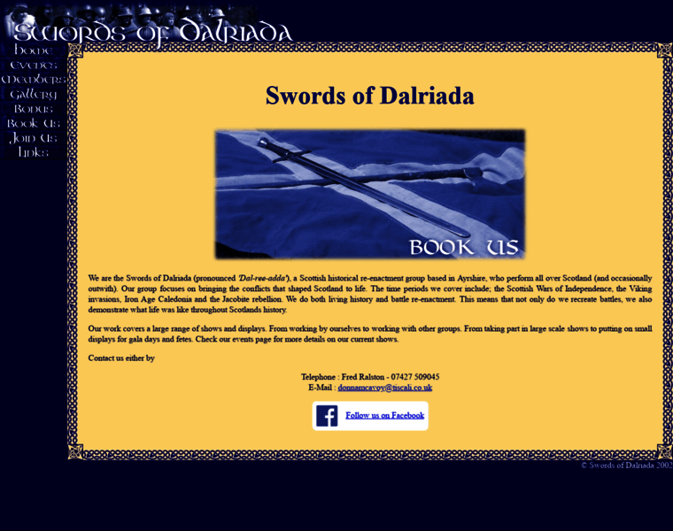 Swordsofdalriada.com thumbnail