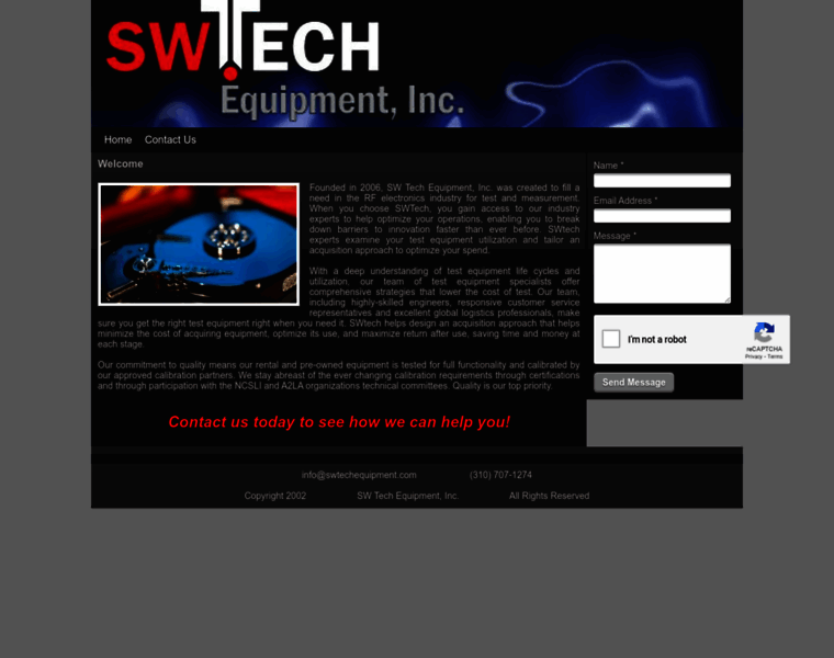 Swtechequipment.com thumbnail