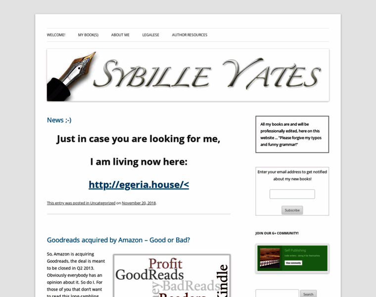 Sybilleyates.com thumbnail