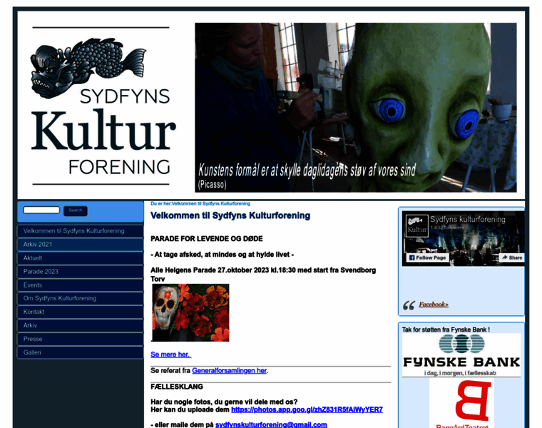 Sydfynskulturforening.dk thumbnail