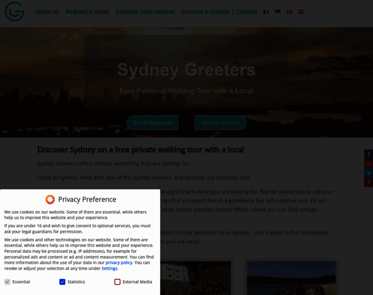 Sydney-greeters.com thumbnail