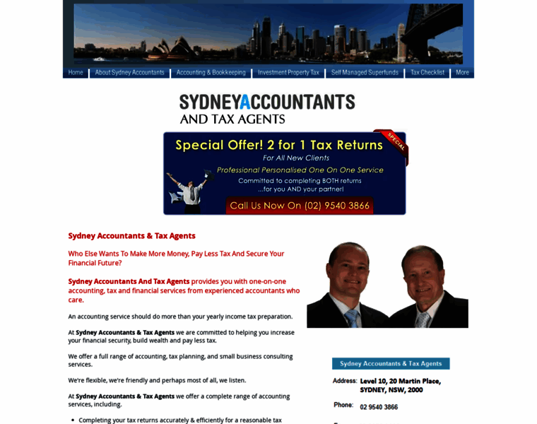 Sydneyaccountants.com thumbnail