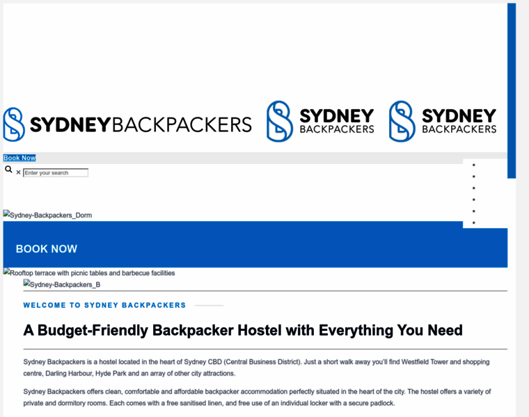 Sydneybackpackers.com thumbnail
