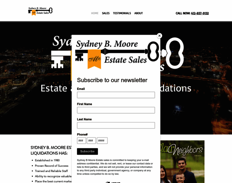 Sydneybmoore.com thumbnail