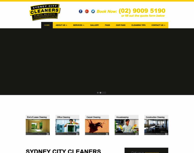 Sydneycitycleaners.com.au thumbnail