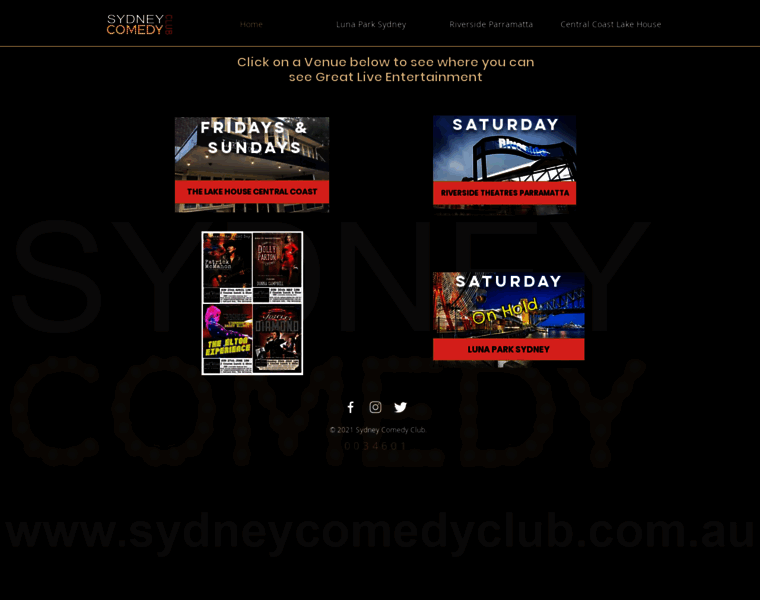 Sydneycomedyclub.com.au thumbnail