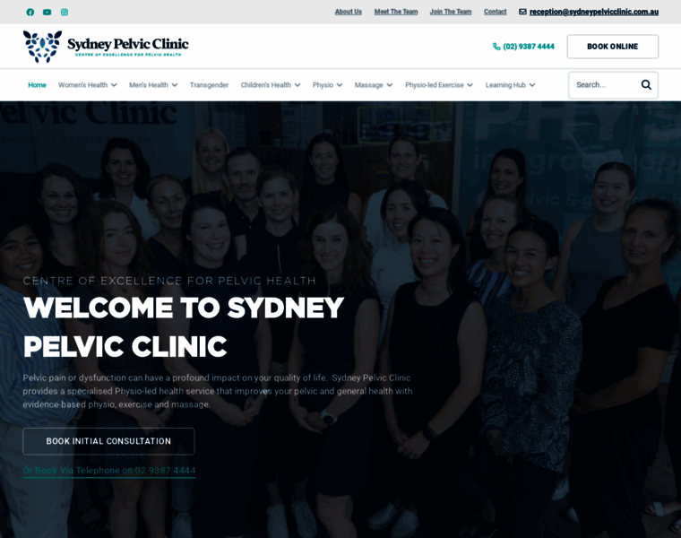 Sydneypelvicclinic.com.au thumbnail