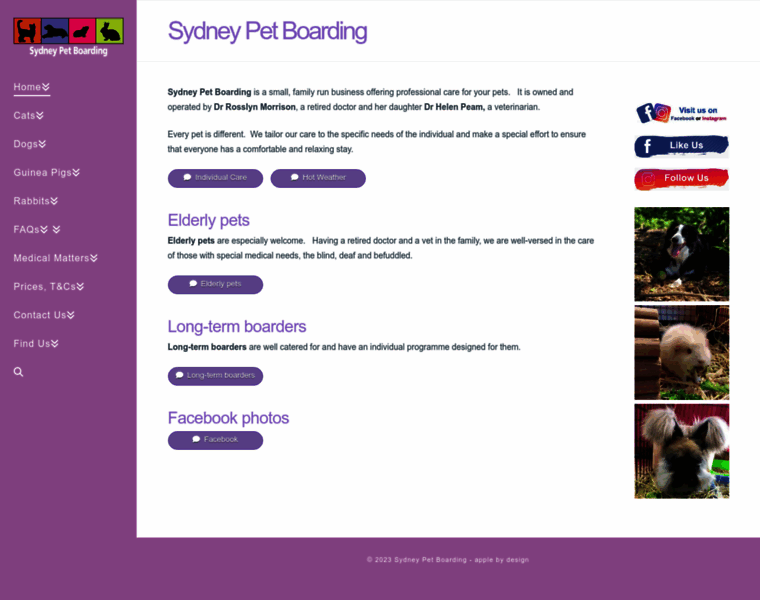 Sydneypetboarding.com thumbnail