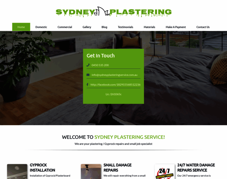 Sydneyplasteringservice.com.au thumbnail