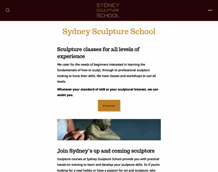 Sydneysculptureschool.com.au thumbnail