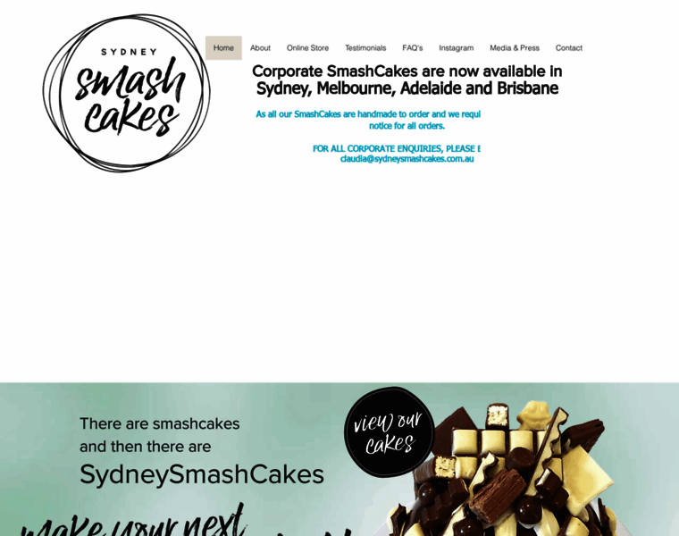 Sydneysmashcakes.com.au thumbnail