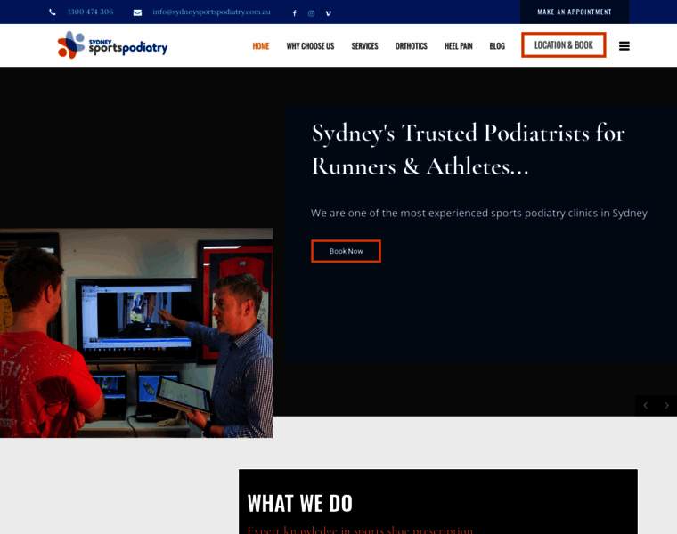 Sydneysportspodiatry.com.au thumbnail