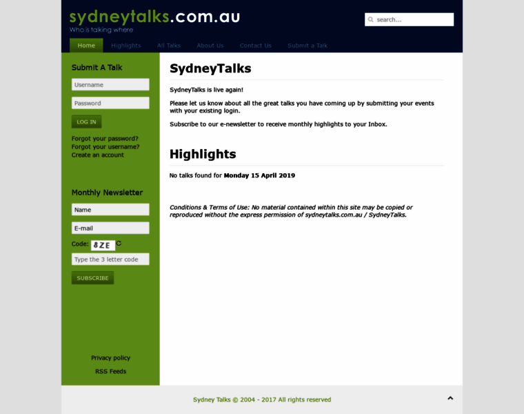 Sydneytalks.com.au thumbnail
