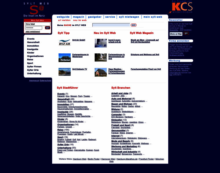 Sylt-web.de thumbnail