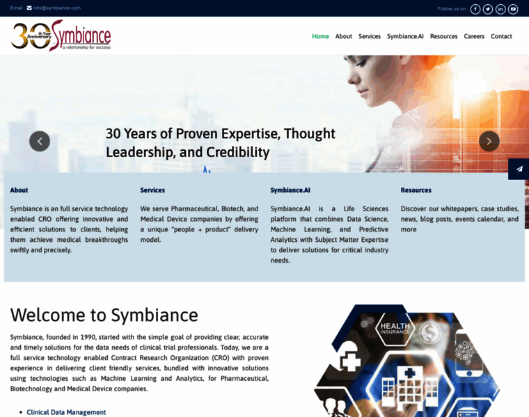 Symbiance.com thumbnail