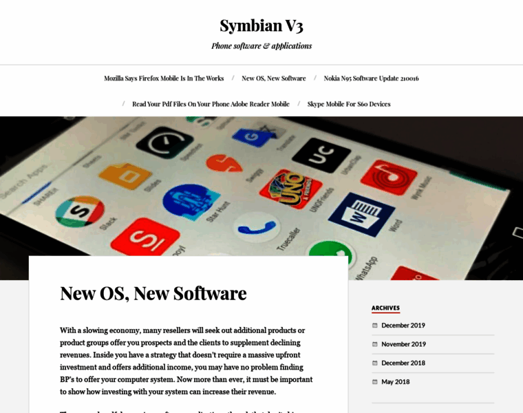 Symbianv3.com thumbnail