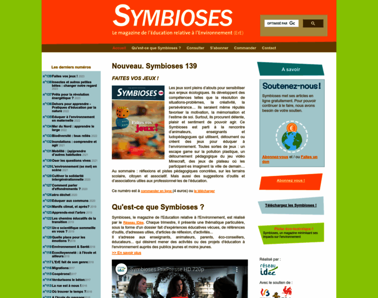Symbioses.be thumbnail