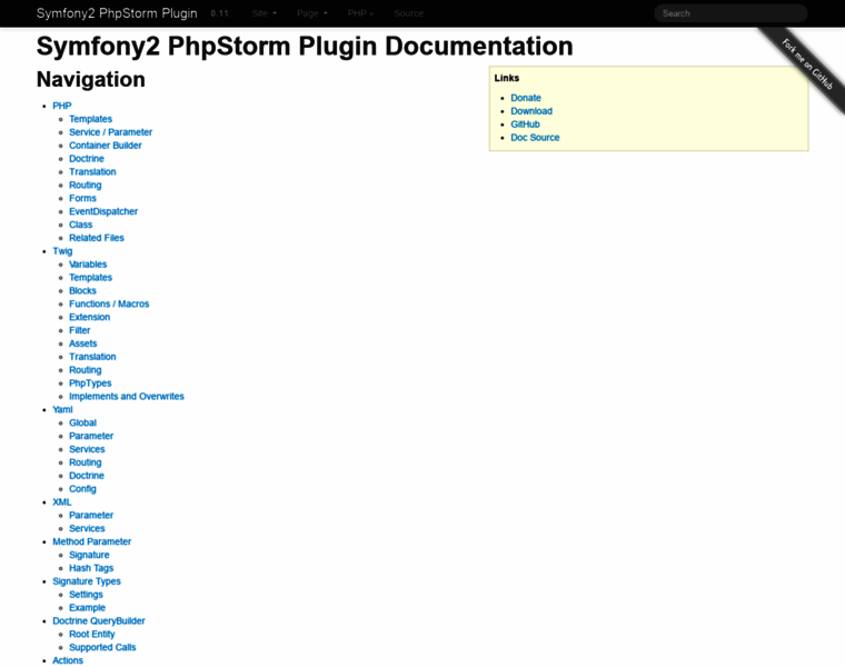 Symfony2-plugin.espend.de thumbnail