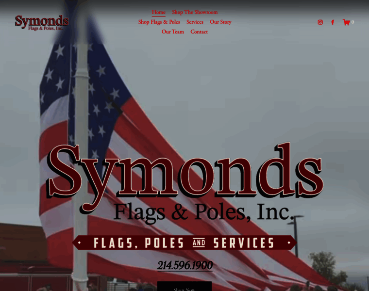 Symondsflags.com thumbnail