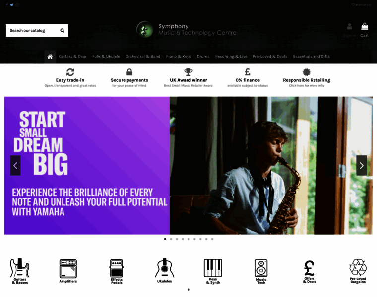 Symphonymusicstore.co.uk thumbnail Symphonymusicstore.co.uk thumbnail